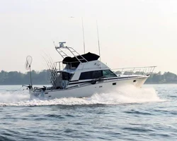 Charter Fishing Algoma WI Obsession Boat Running Charter Fishing Algoma WI Obsession Boat Running