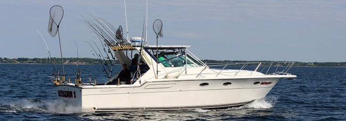 Lake Michigan Fishing Charters Battalion Boat