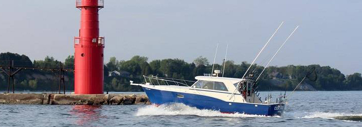 Lake Michigan Fishing Charters Cooks Catch Boat