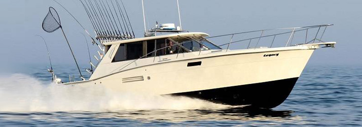 Lake Michigan Fishing Charters Legacy Boat